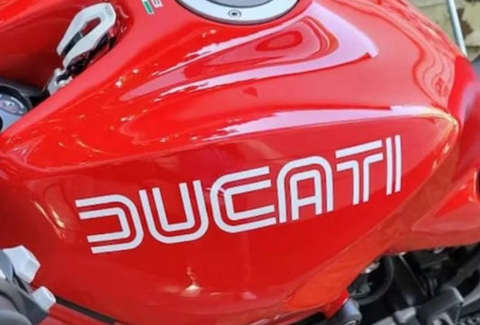 Ducati double lines stickerset