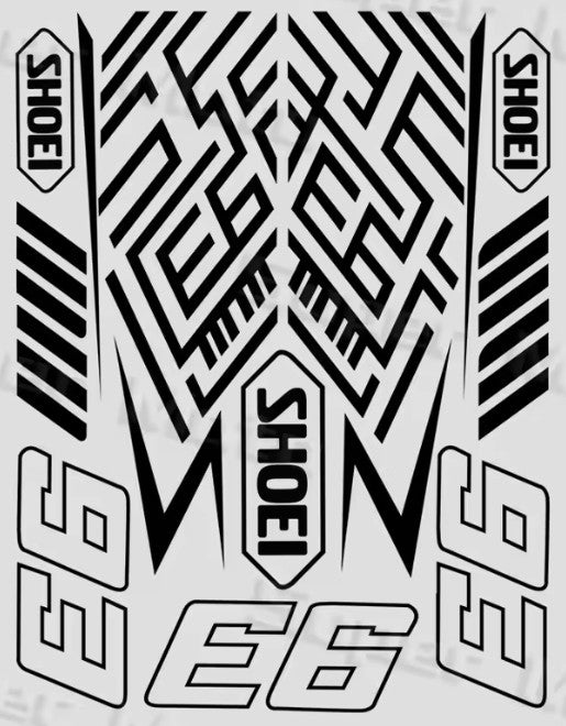 SHOEI Marc Marqeuz 93 helm stickerset