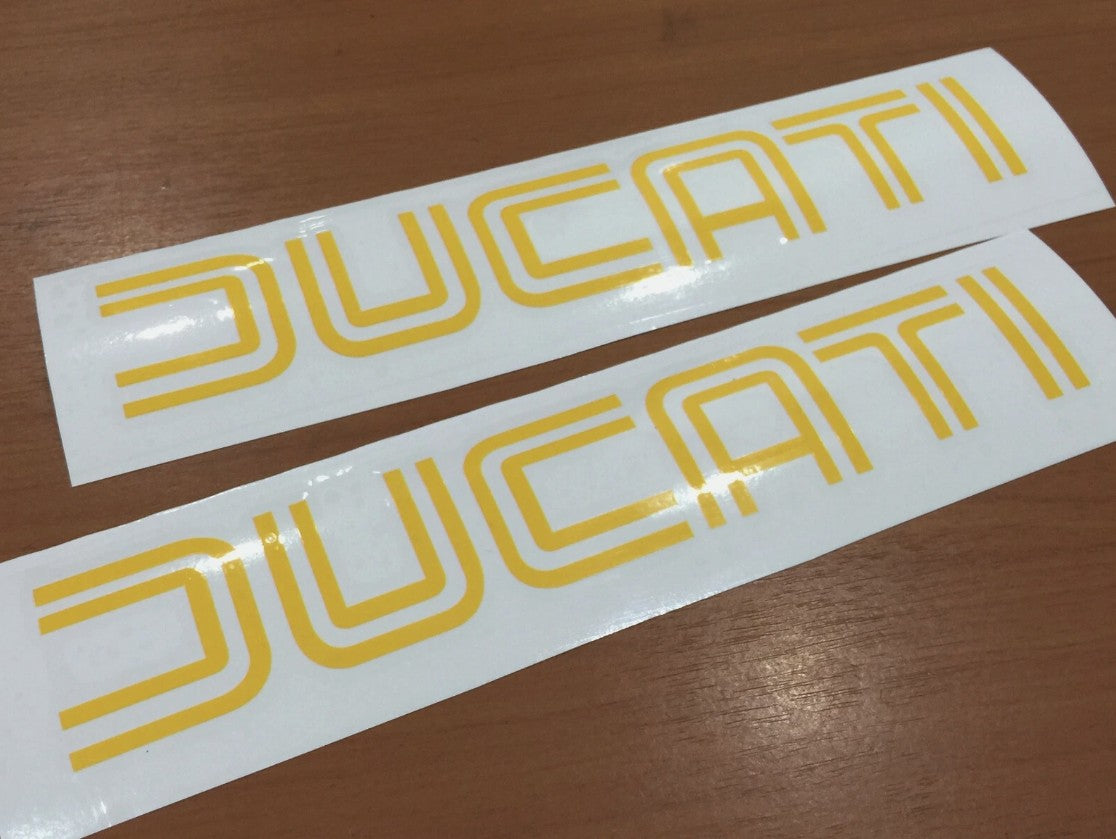 Ducati double lines stickerset