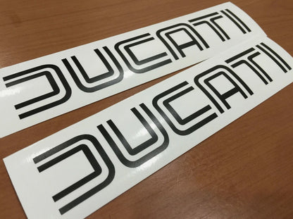 Ducati double lines stickerset