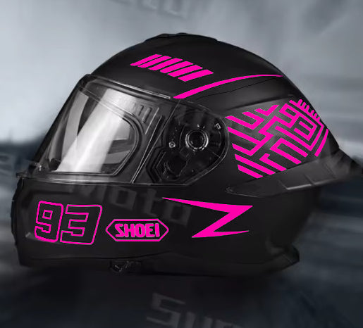 SHOEI Marc Marqeuz 93 helm stickerset