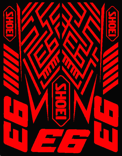 SHOEI Marc Marqeuz 93 helm stickerset