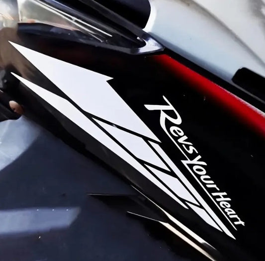 Yamaha Revs your Heart sticker set