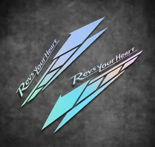 Yamaha Revs your Heart sticker set