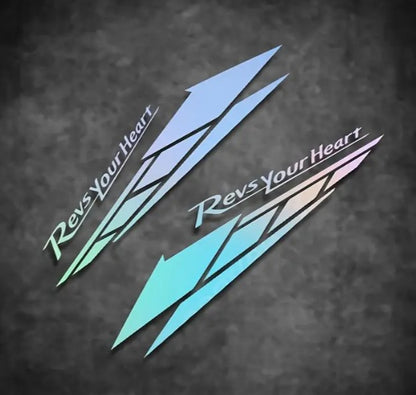 Yamaha Revs your Heart sticker set