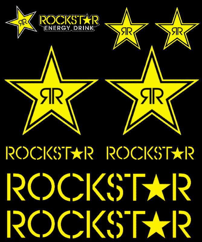 Rockstar stickerset