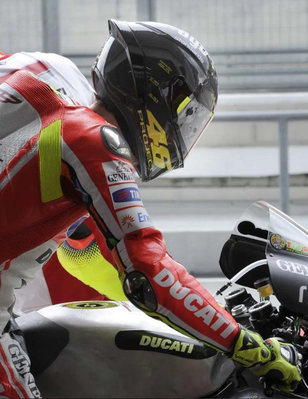 AGV Pista Rossi Project 46 V2 helm stickerset