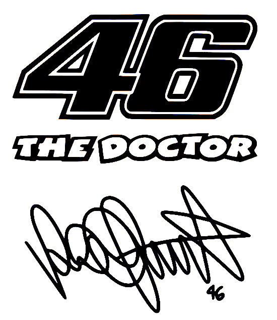 The Doctor Rossi 46 stickerset