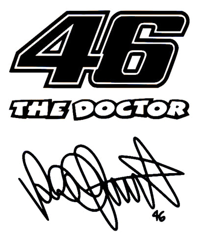 The Doctor Rossi 46 stickerset