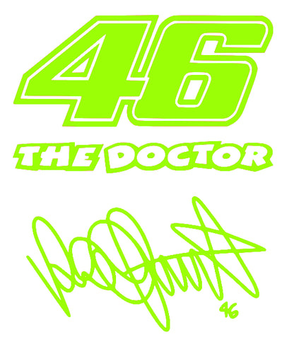 The Doctor Rossi 46 stickerset