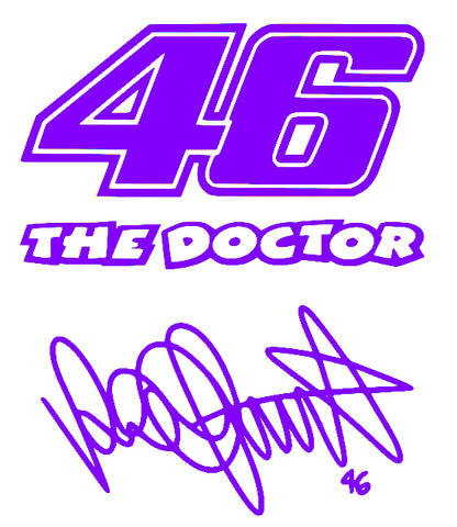 The Doctor Rossi 46 stickerset