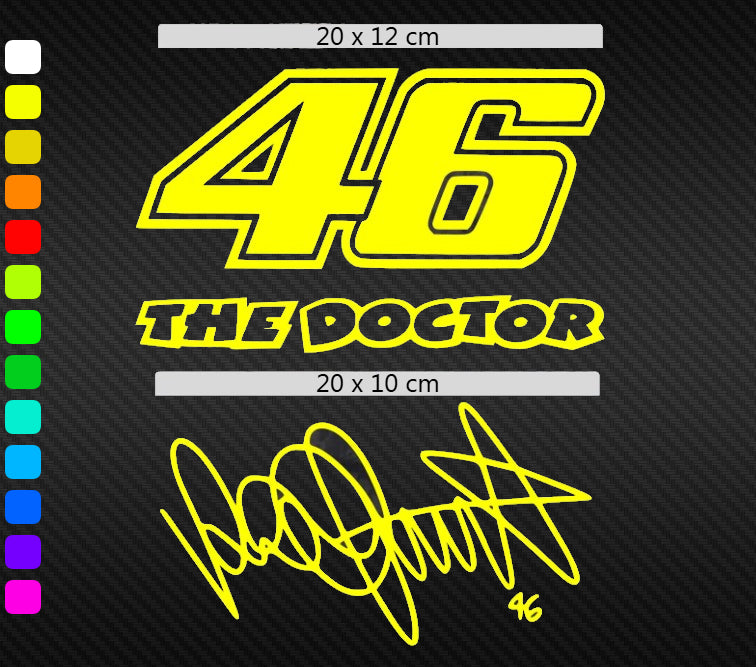 The Doctor Rossi 46 stickerset